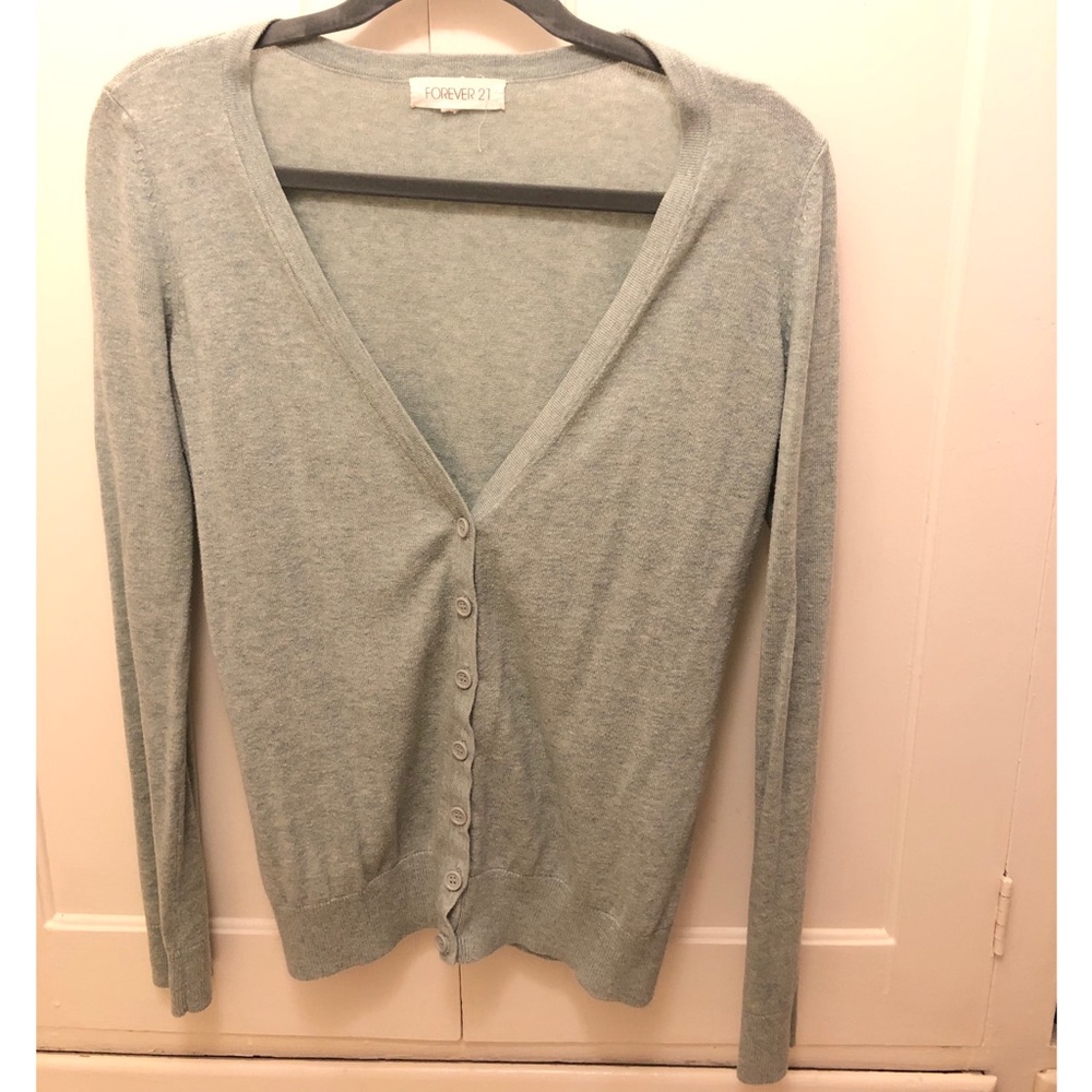 Sea Foam Green Cardigan
